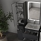 Style Line Шкаф пенал Атлантика 35 L с б/к Люкс Plus графит – фотография-12